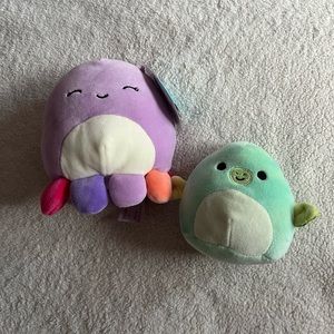squishmallow colourful sea life bundle 🐙